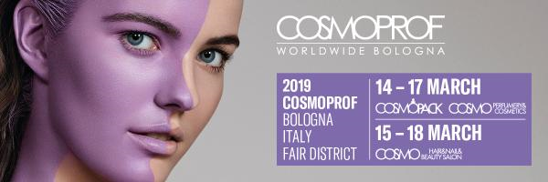 Cosmoprof Worldwide Bologna 2019 is opening