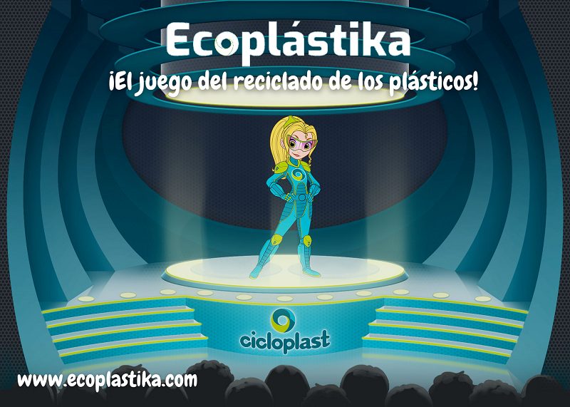 Cicloplast lanza el juego Ecoplástika, sobre la importancia del reciclado de los plásticos