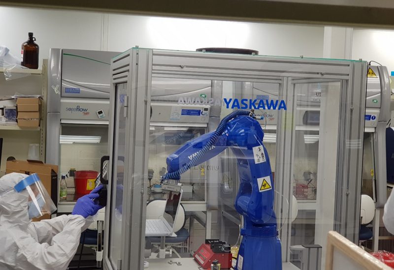 Yaskawa Israel instala el primer sistema robótico destinado al COVID-19