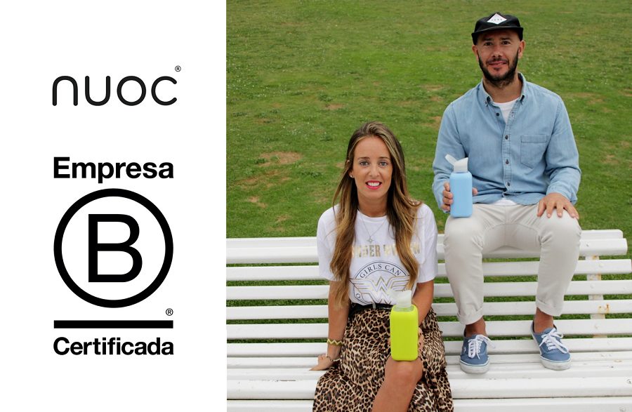 NUOC, la primera marca de botellas reutilizables de España en ser B Corp