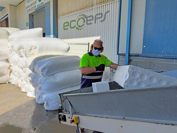 Knauf Industries cuenta con cuatro centros ECO EPS para el reciclaje de poliestireno expandido