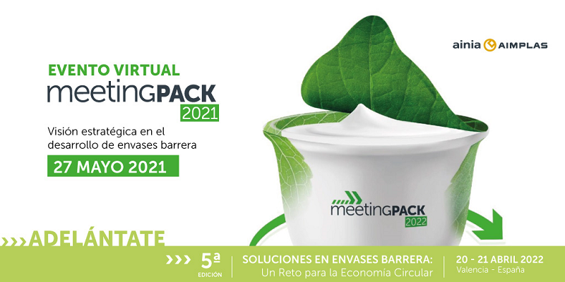 MeetingPack virtual 2021 abordará: envases sostenibles y reciclado en envases