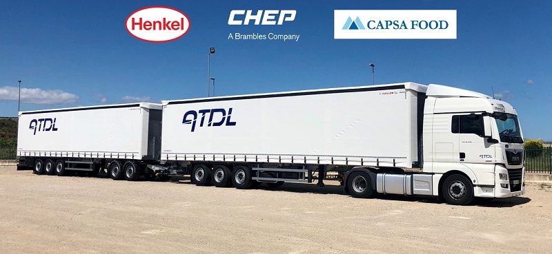 HENKEL y CAPSA FOOD, soluciones de transporte colaborativo de CHEP