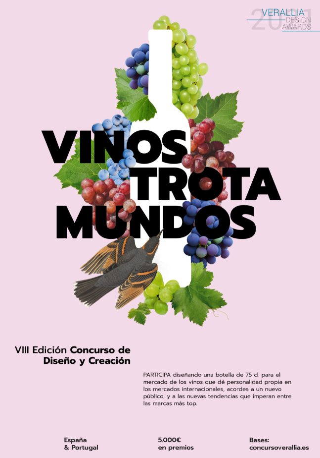 VIII Edición Concurso Diseño y Creación de Verallia, “Envases para vinos trotamundos”