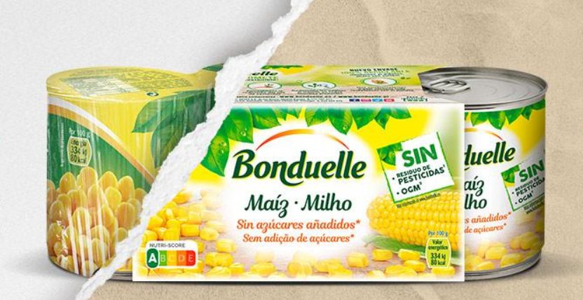 Bonduelle renueva su pack con una opción 100% reciclable