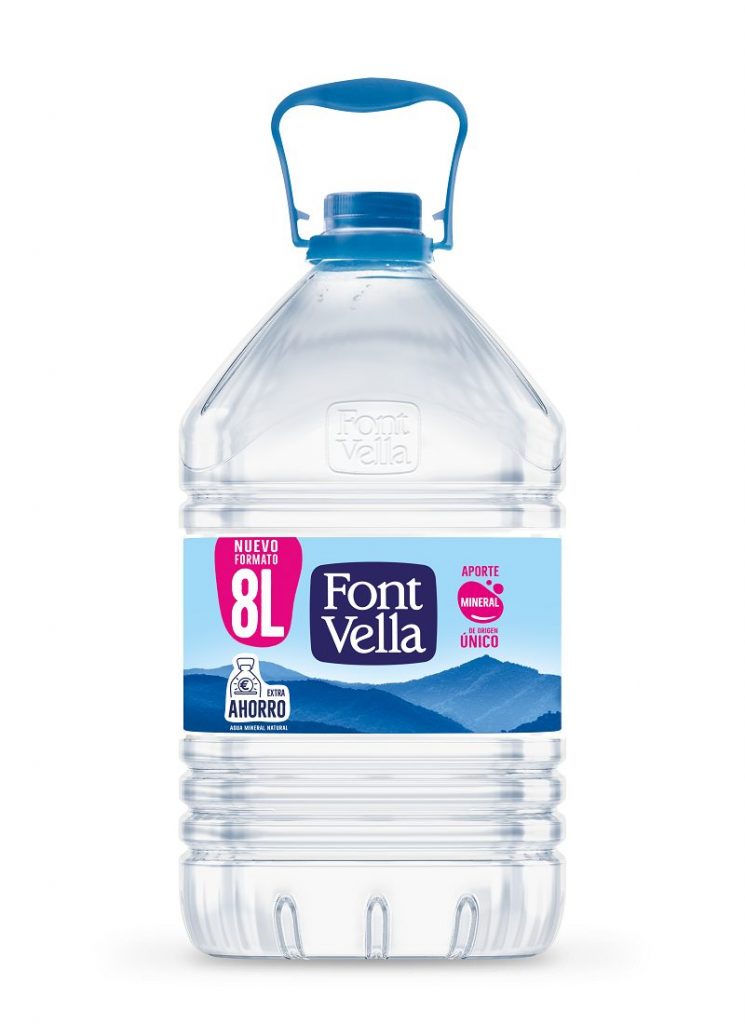 Font Vella lanza una nueva garrafa de 8L