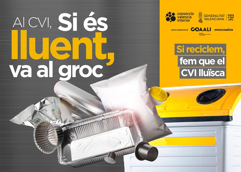 Se amplía a 55 municipios de Valencia la posibilidad de reciclar cápsulas de café de aluminio en el contenedor amarillo