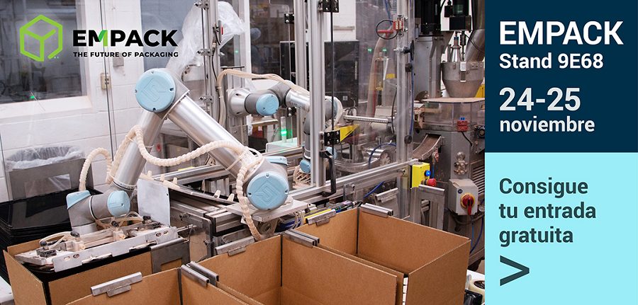 Universal Robots y Robot Plus muestran la capacidad de los cobots de revolucionar el sector del packaging en Empack Madrid