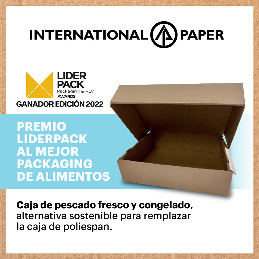International Paper España recibe tres premios Liderpack por sus diseños de embalajes renovables
