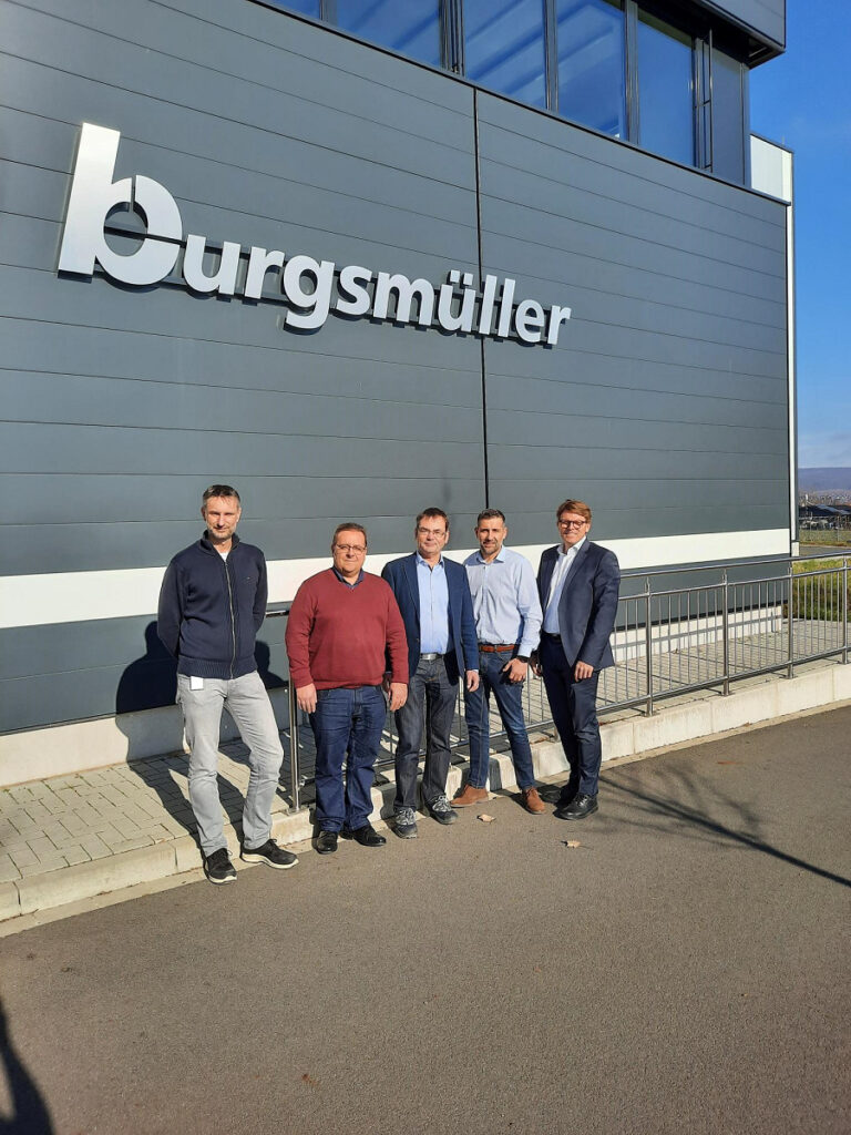 Coscollola y el fabricante alemán Burgsmüller sellan un acuerdo  de representación para España
