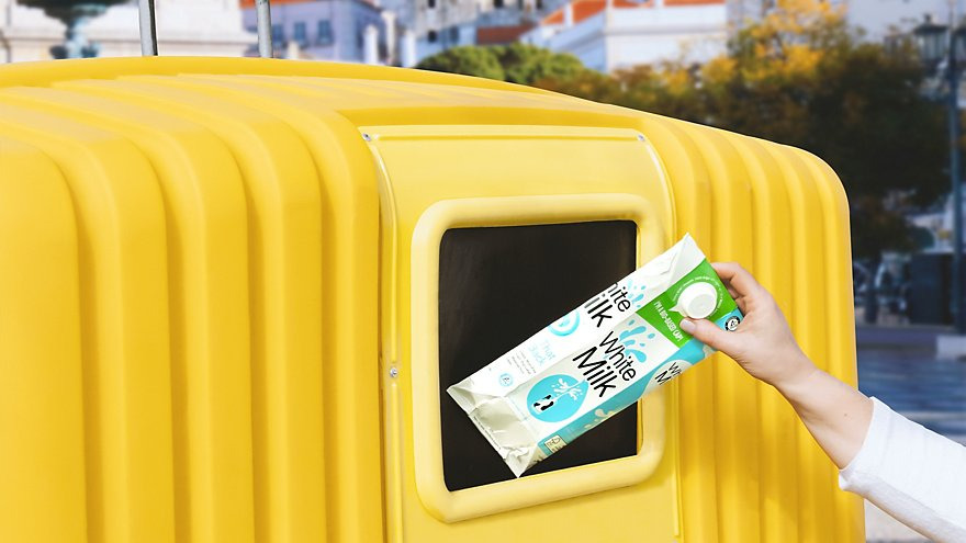 Tetra Pak expande en Europa su cartera de envases de cartón con contenido reciclado