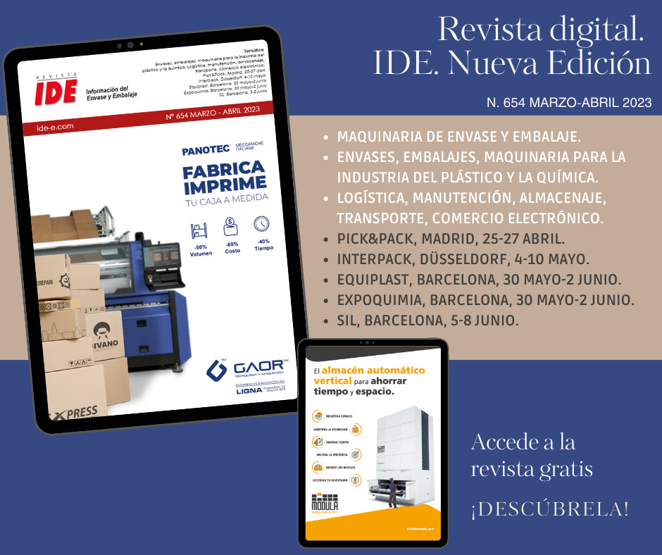 Revista digital IDE sobre logística, almacenaje, ecommerce e interpack 2023