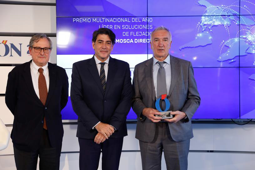 Mosca Direct Spain, galardonada con el Premio Multinacional del Año Líder en Soluciones de Flejado del año 2023