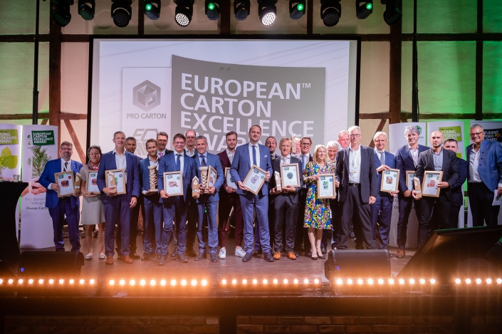Quedan anunciados los finalistas de la votación pública del European Carton Excellence Award 2023