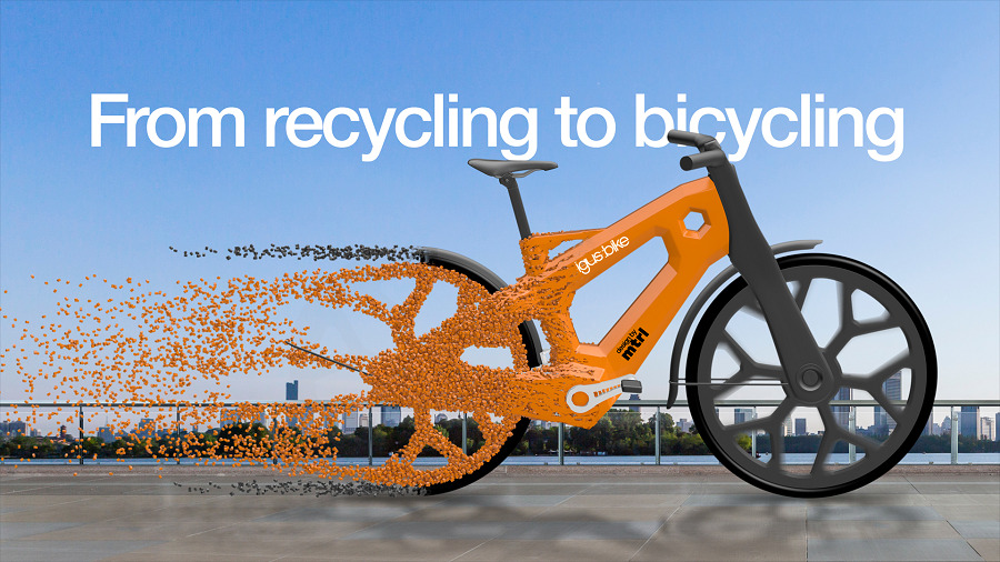 De material reciclado a bicicleta: igus desarrolla componentes de bici para la movilidad del mañana