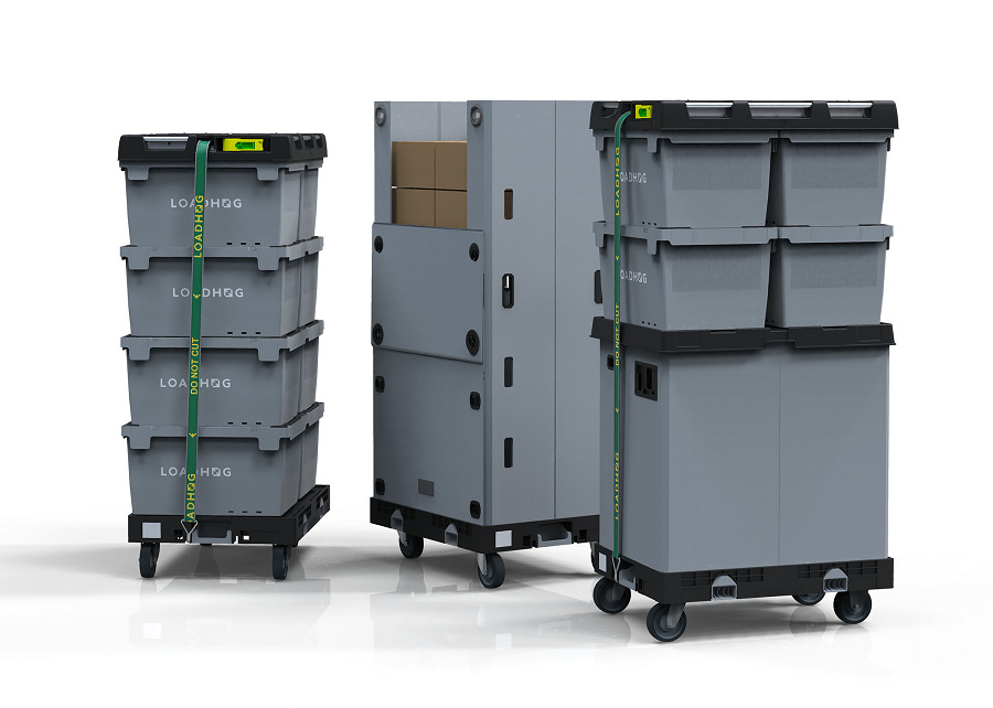 La nueva generación de sistemas de contenedores rodantes de Loadhog con Dolly Max