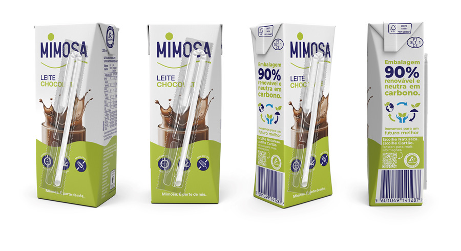 Tetra Pak y Lactogal reducen un tercio la huella de carbono de los envases asépticos para leche al aumentar su contenido renovable con una barrera a base de papel