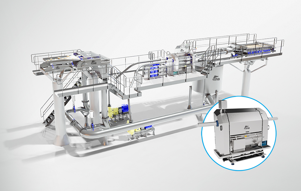 TNA launches hydro cutting system for french fries at Anuga FoodTec 2024