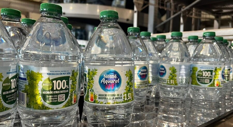 Nestlé España utiliza plástico 100% reciclado en los formatos más exitosos de sus botellas de agua