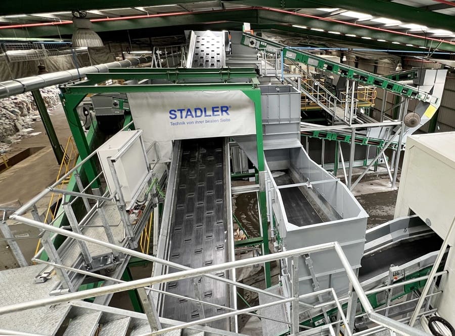 STADLER cierra el año con un elevado número de nuevos proyectos para el tratamiento de residuos en España y en Portugal