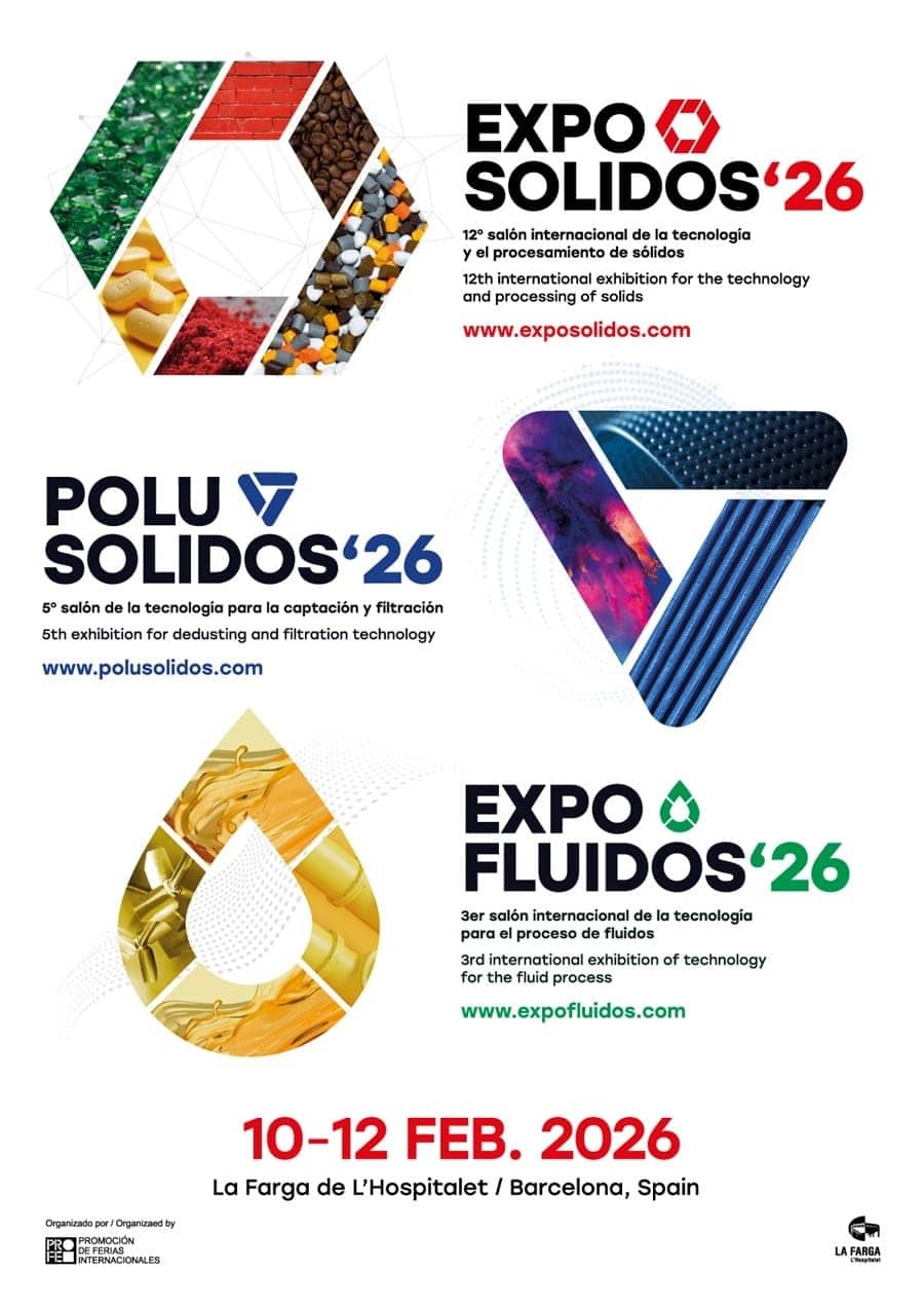 07-03-2025. Aplazamiento de EXPOSOLIDOS 2026, POLUSOLIDOS 2026 y EXPOFLUIDOS 2026 al 10-12 de febrero de 2026