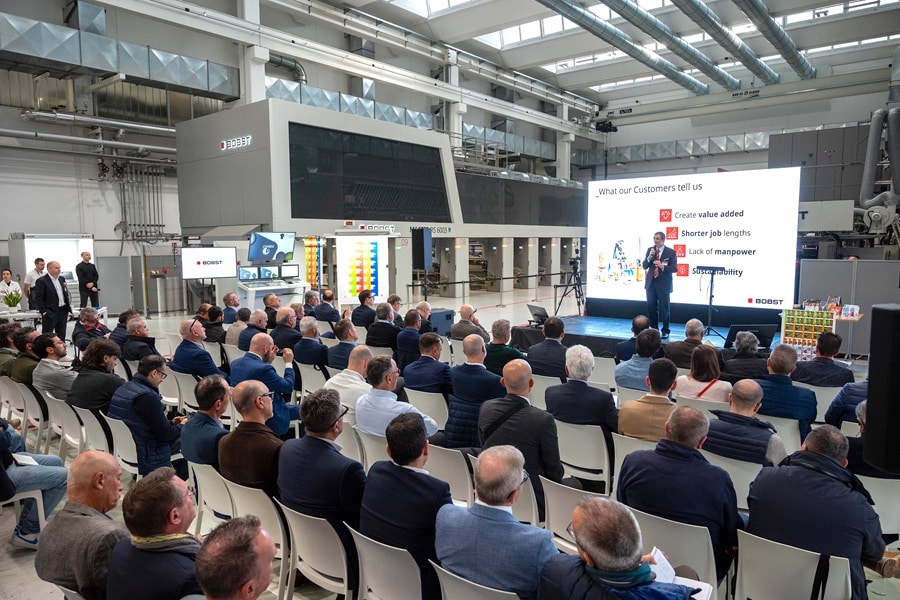 21-04-2025. BOBST. Davide Garavaglia, General Manager and Head of Product Lines Gravure, Vacuum Coating & Laminating