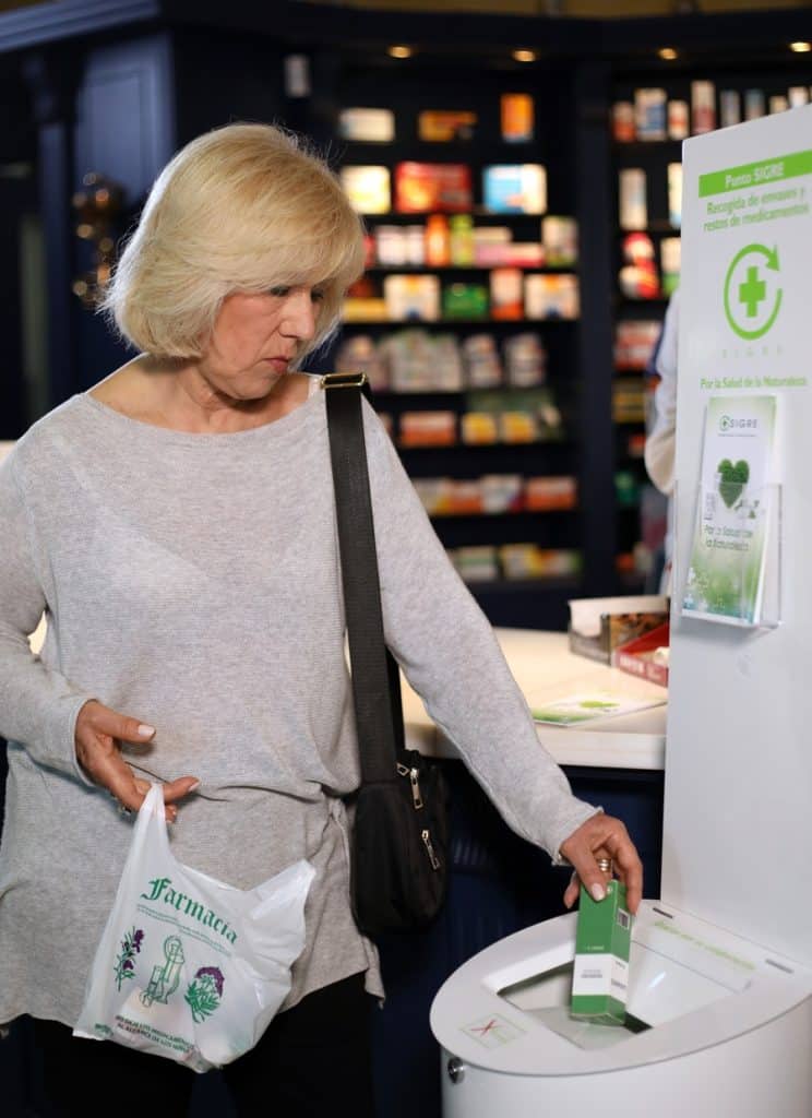 Los mayores de 55 años, los más orgullosos del reciclaje de medicamentos en España