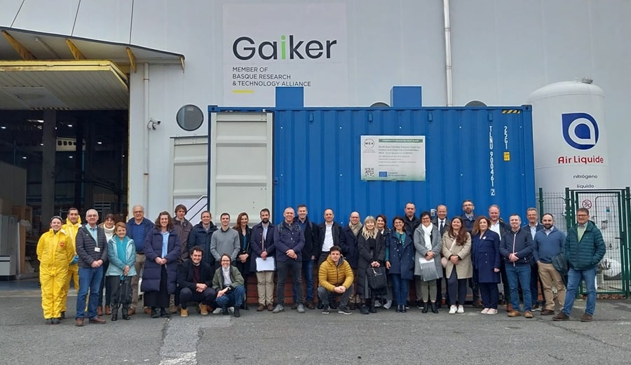 07-05-2025. GAIKER. Soluciones circulares para los composites de fibra de vidrio y de carbono