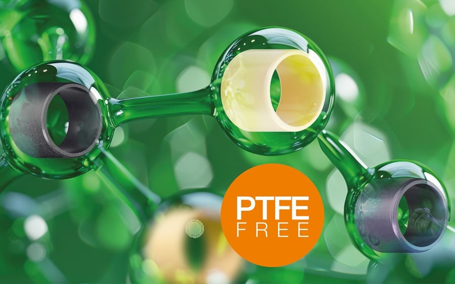 igus lanza una gama de cojinetes resistentes al desgaste sin PTFE