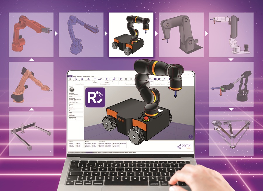igus presenta el software de control intuitivo RobotCtrl
